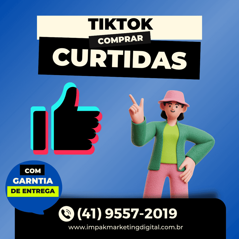 curtidas no tiktok